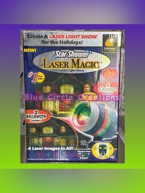 Star Shower Laser Magic for Indoor or Outdoor Use